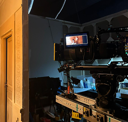 Tournage d'un portrait documentaire par Silent Storm Studio